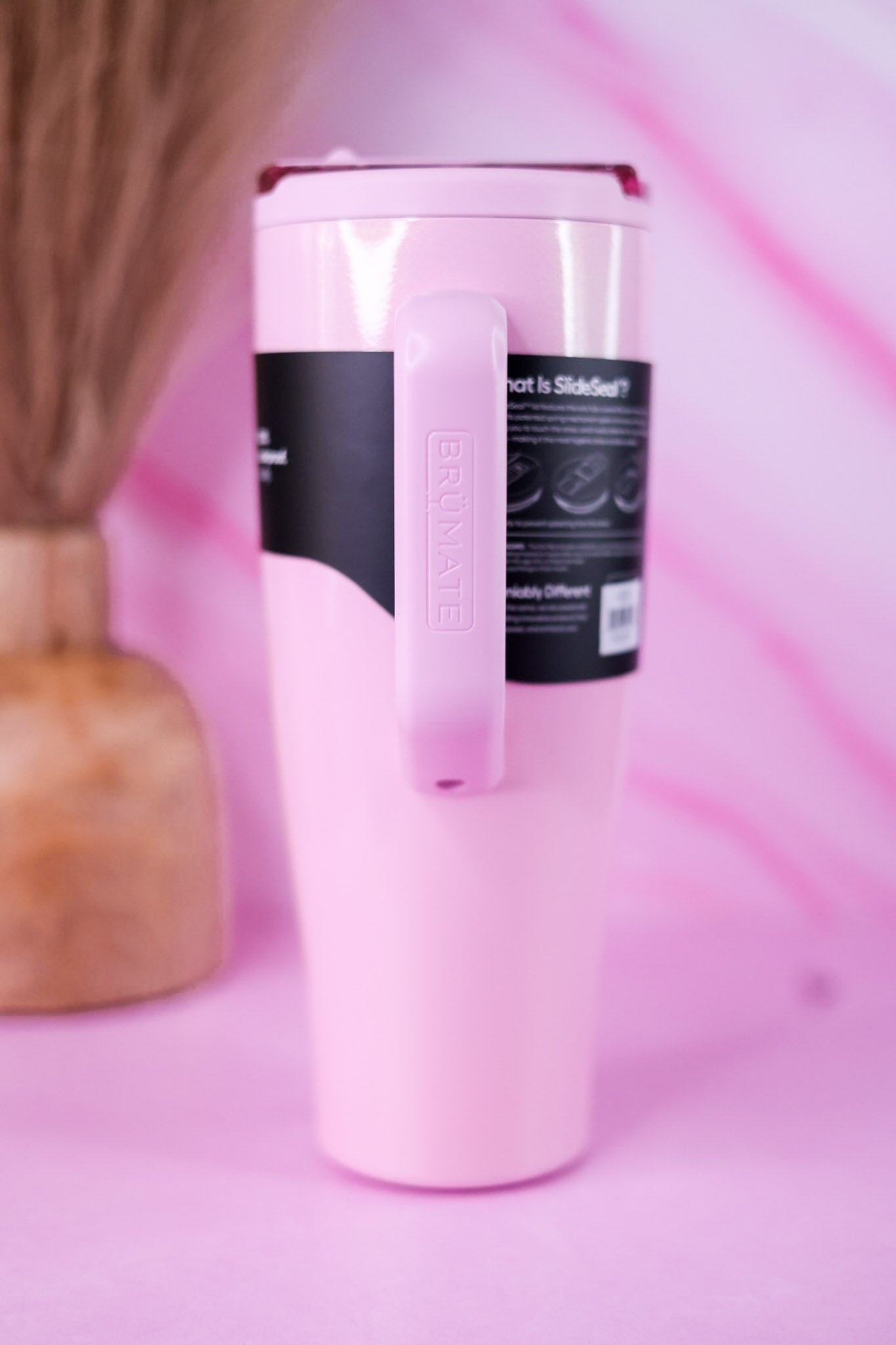Brumate Petal Pink 40oz Era Flip Tumbler
