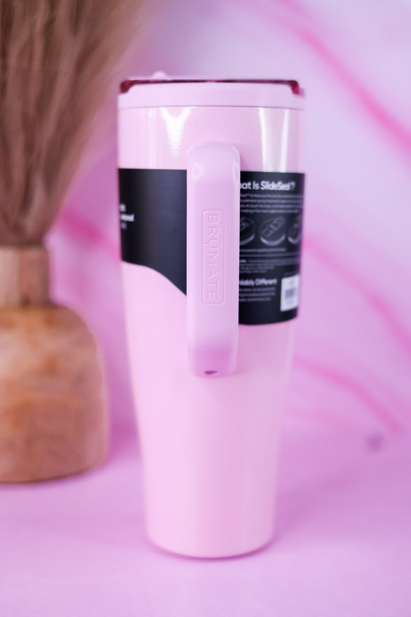 Brumate Petal Pink 40oz Era Flip Tumbler