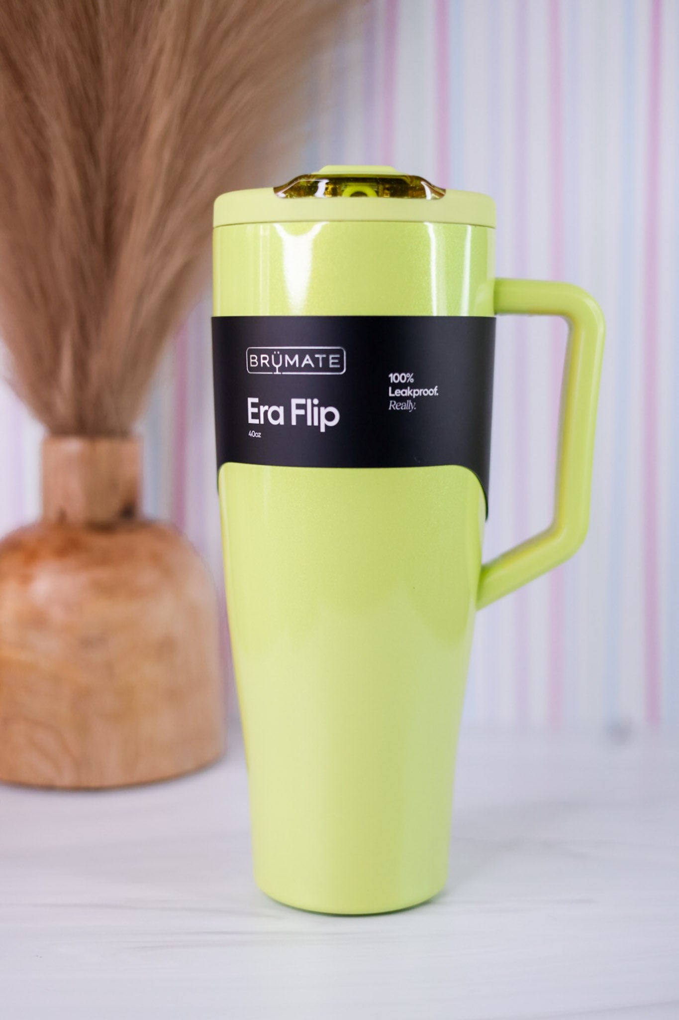 Brumate Lemon Lime 40oz Era Flip Tumbler