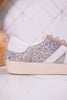No Chaser Clear Rhinestone Sneakers