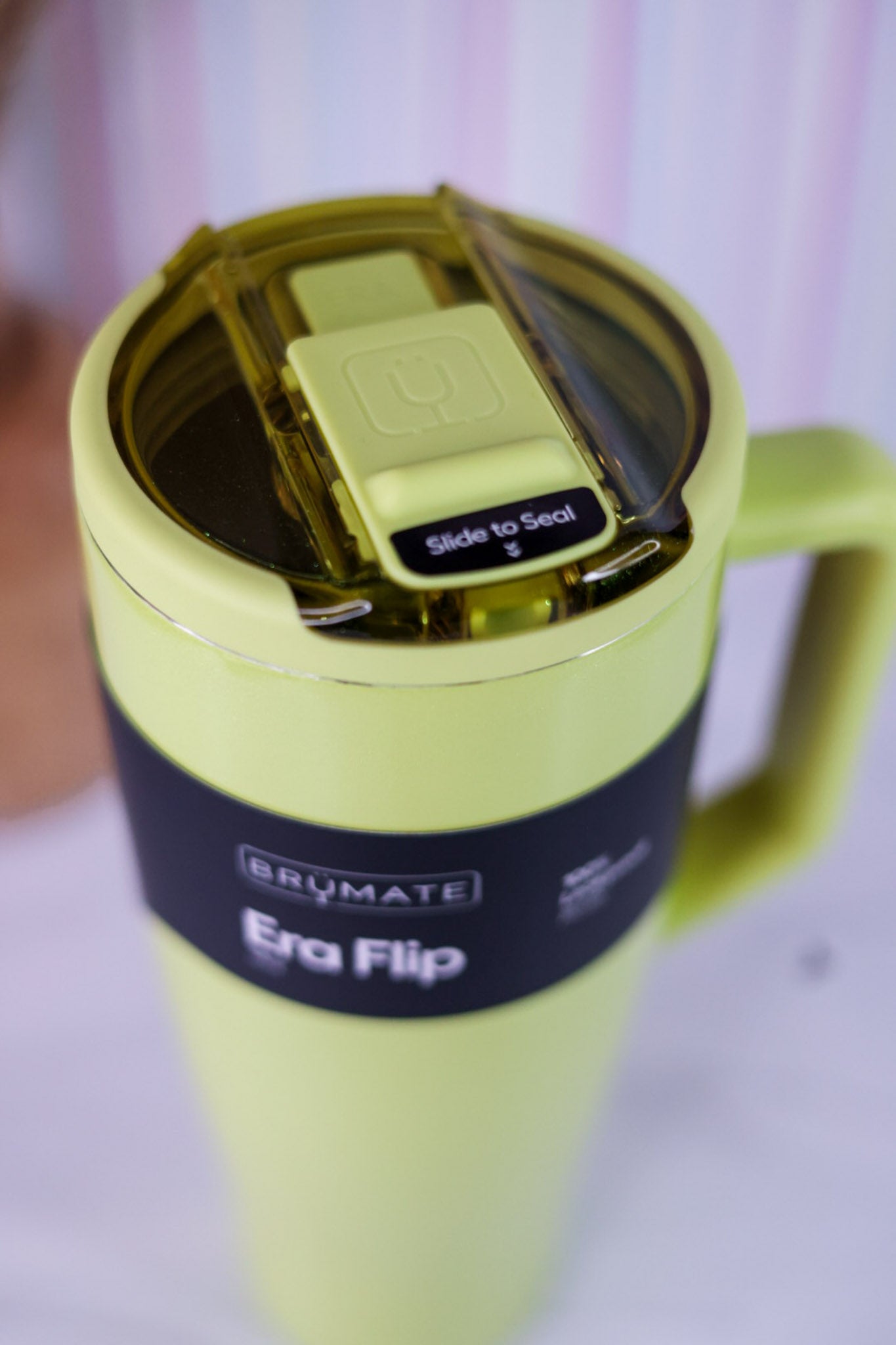 Brumate Lemon Lime 40oz Era Flip Tumbler