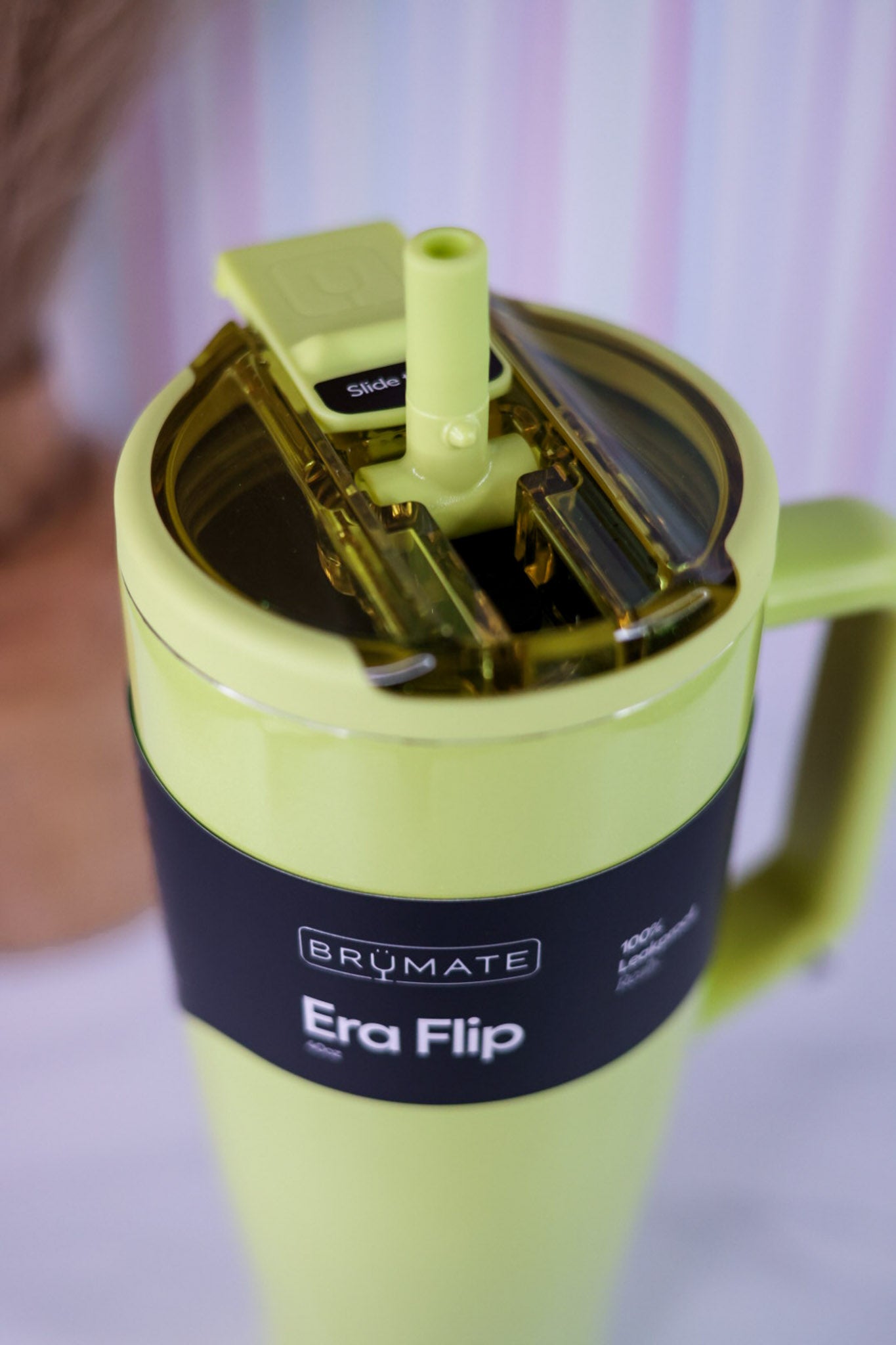 Brumate Lemon Lime 40oz Era Flip Tumbler