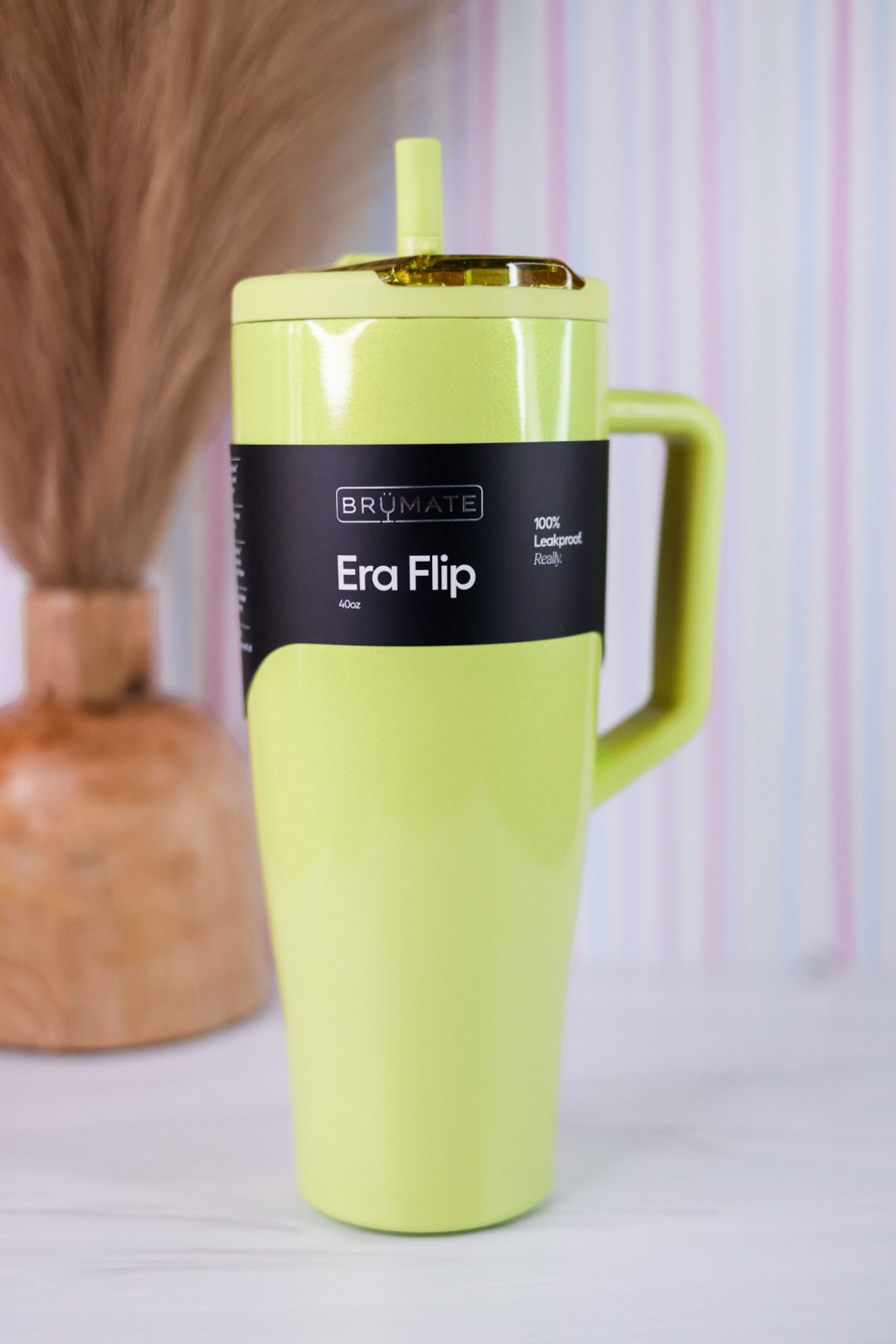 Brumate Lemon Lime 40oz Era Flip Tumbler