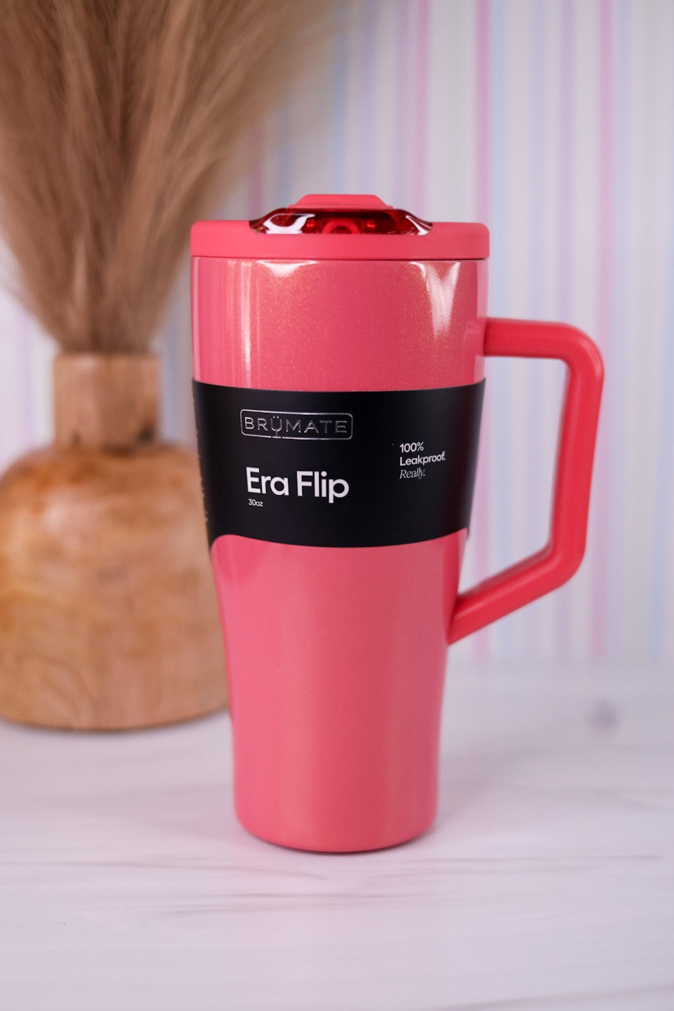 Brumate Coral 30oz Era Flip Tumbler