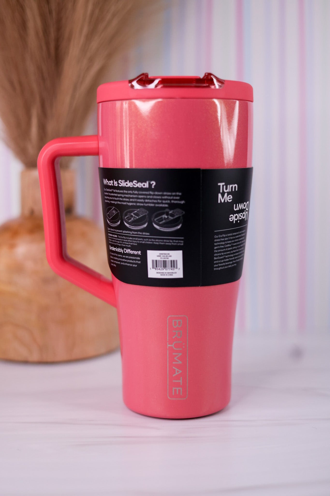 Brumate Coral 30oz Era Flip Tumbler
