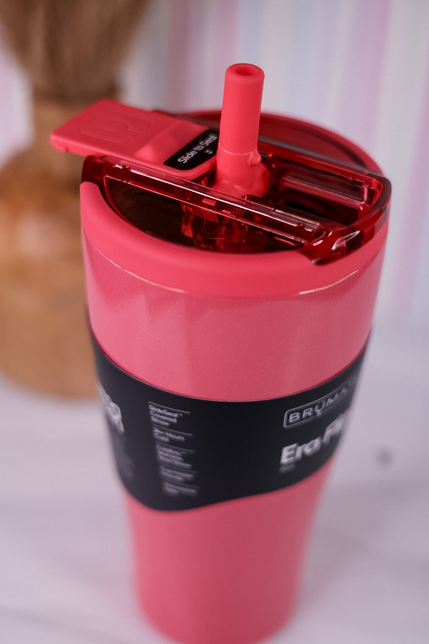 Brumate Coral 30oz Era Flip Tumbler