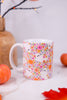 Floral Ghost Ceramic Mug