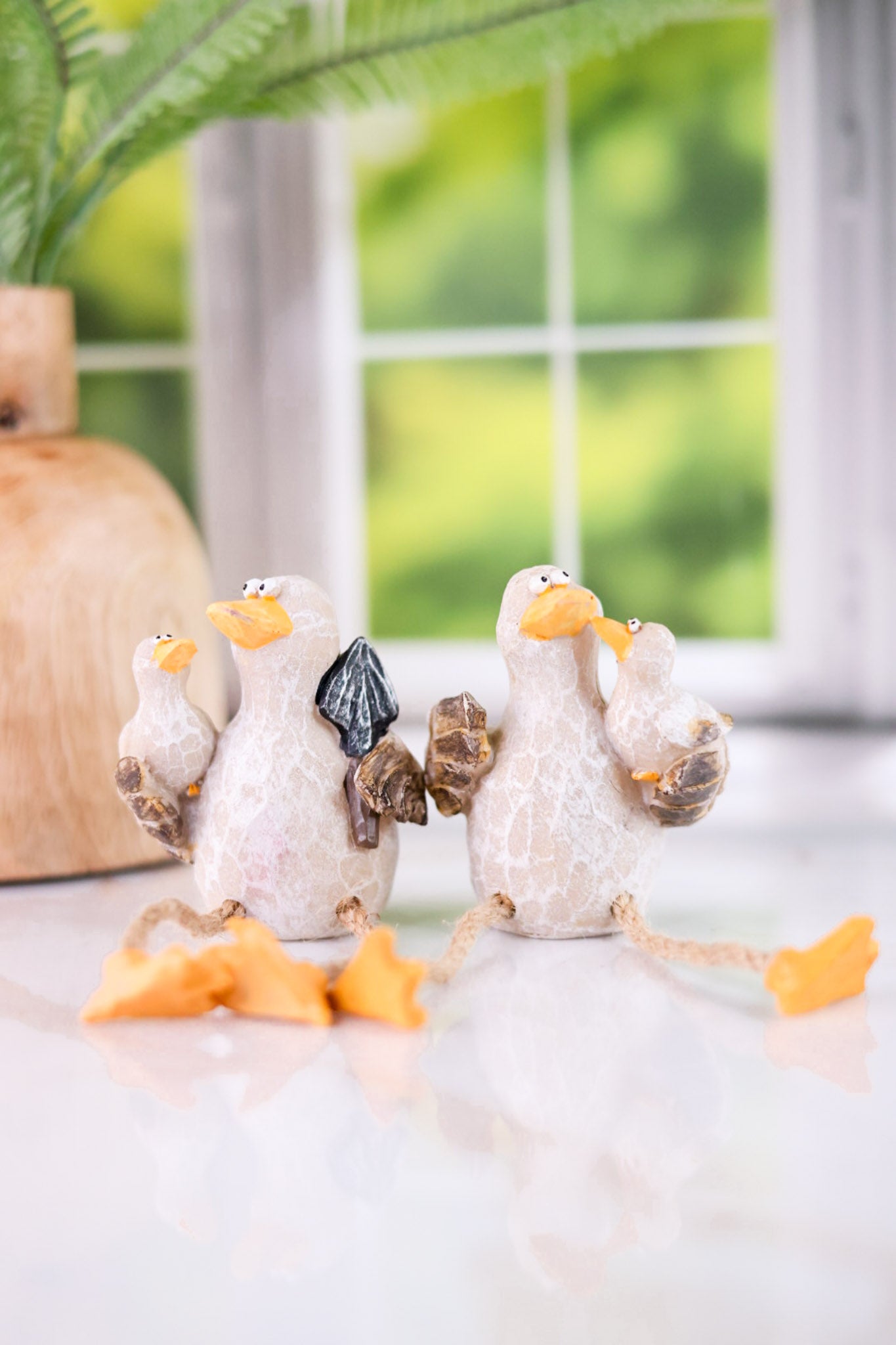 Resin Duck Shelf Sitters (2 Styles)