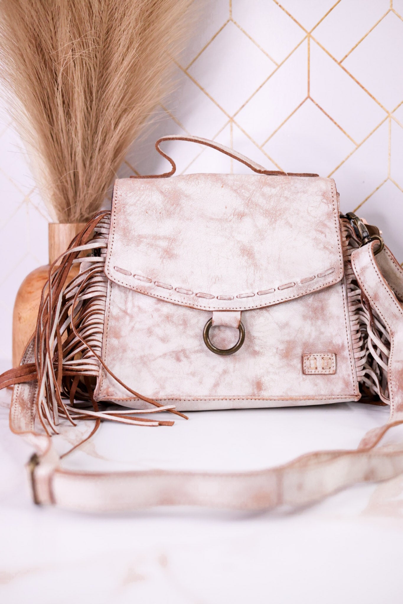The "Hidden" Nectar Lux Leather Crossbody Bag