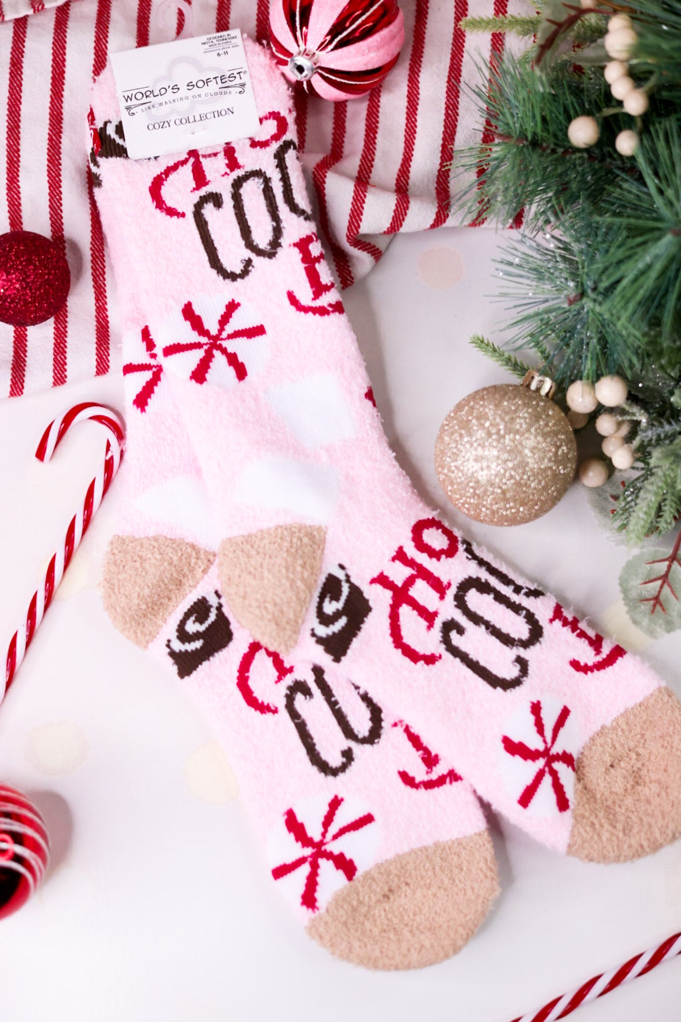 Hot Cocoa Bar Women's Crew Socks