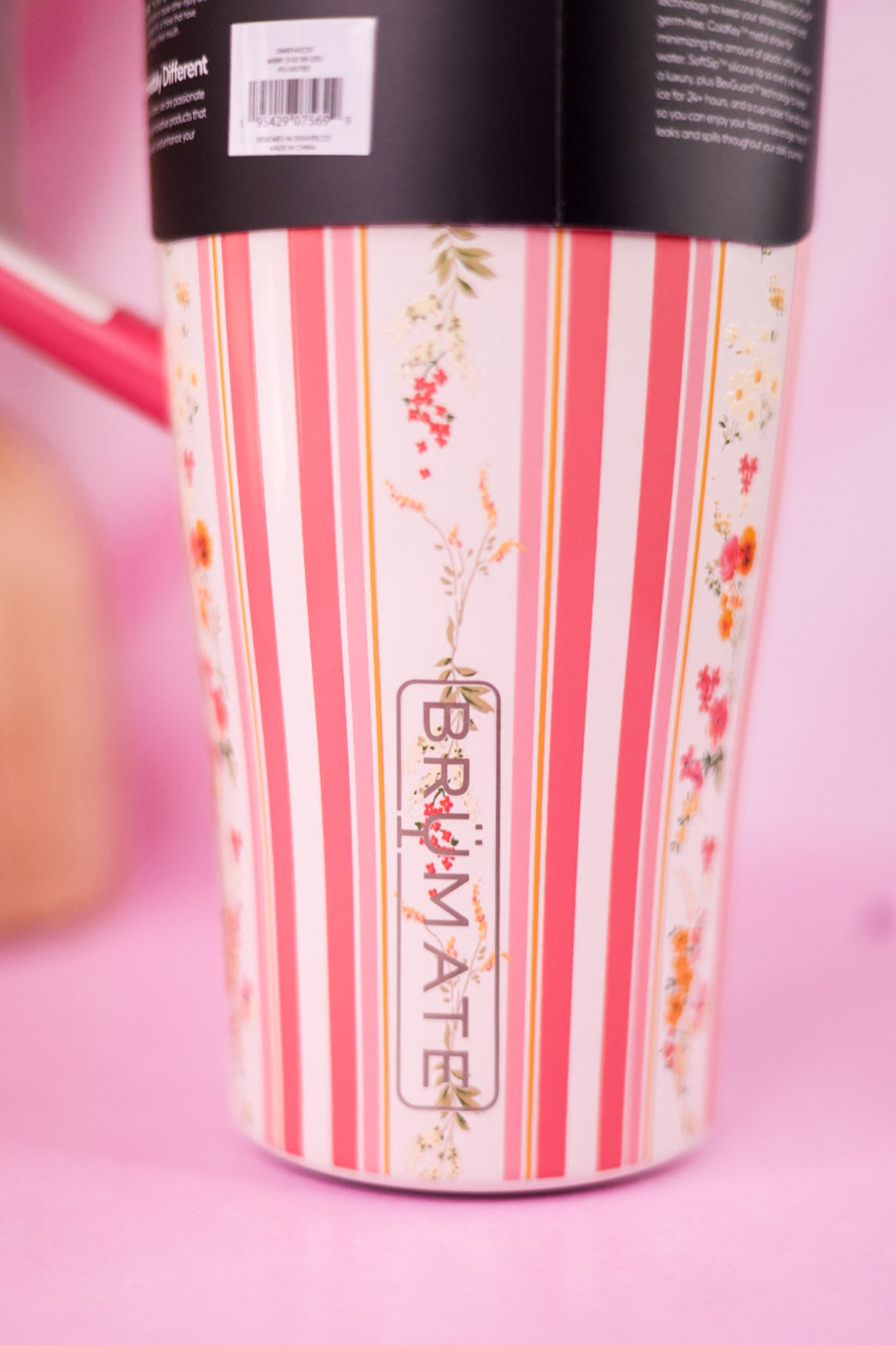 Brumate Cascading Florals 40oz Era Flip Tumbler