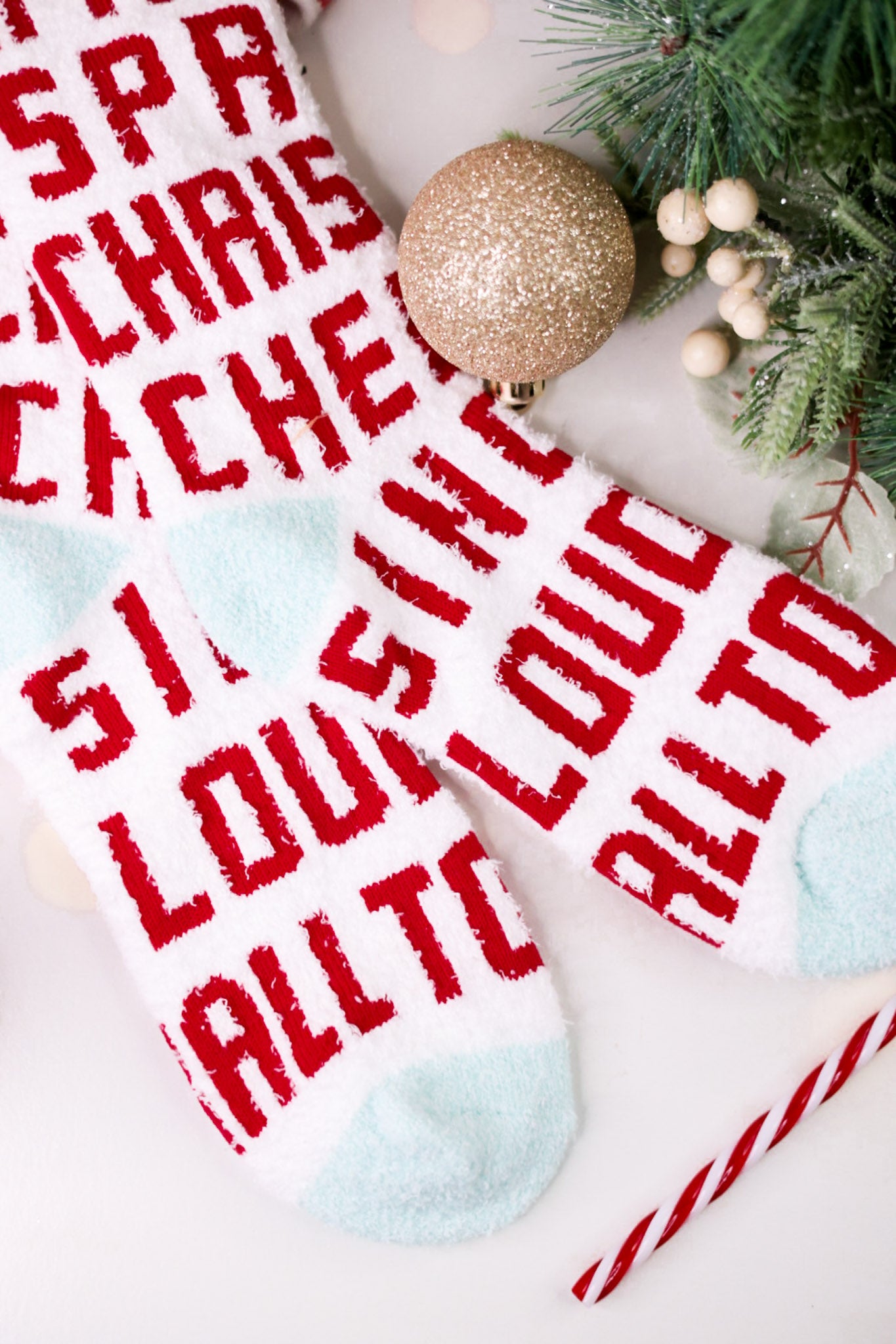 Christmas Cheer Women's Cozy Crew Socks