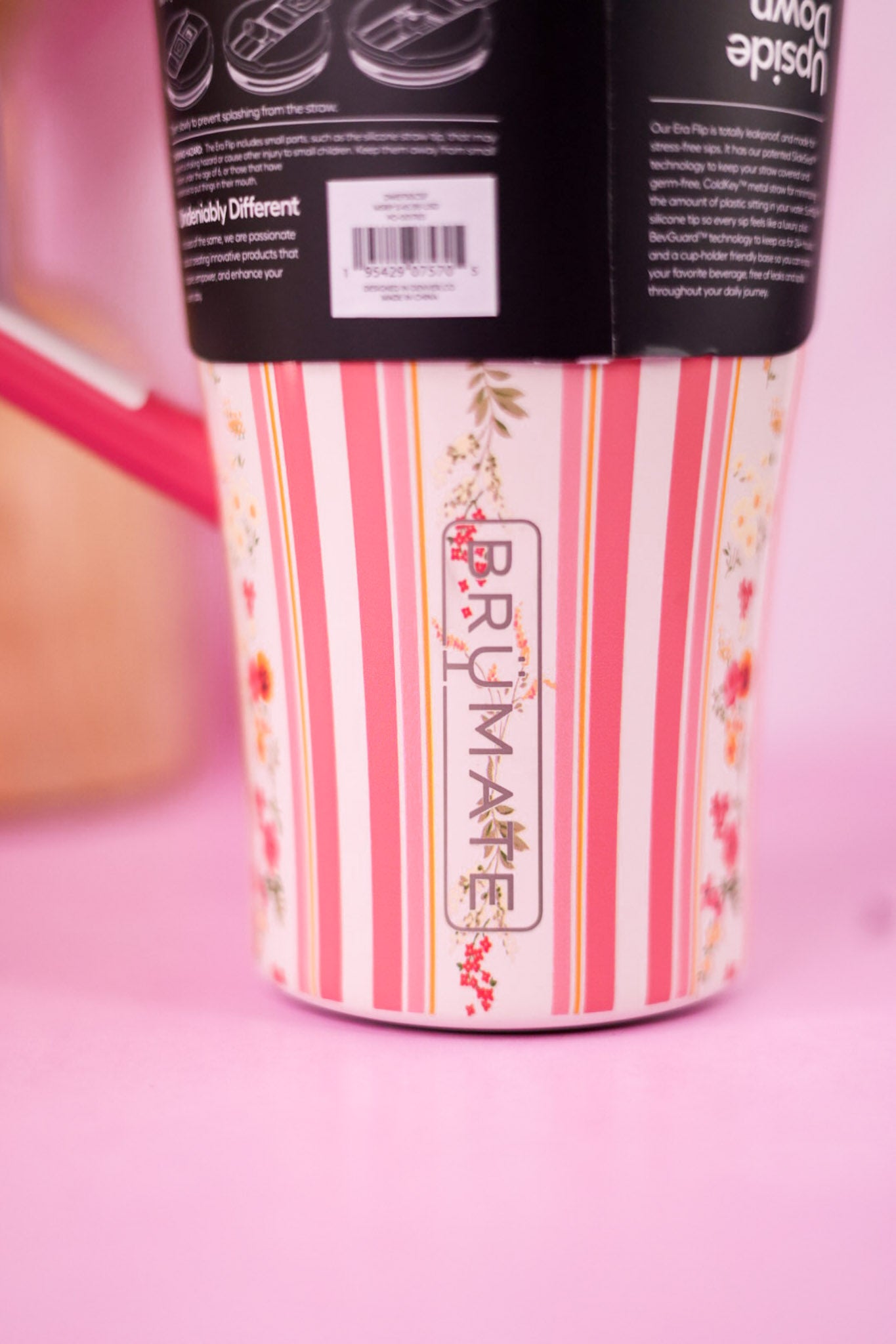 Brumate Cascading Florals 30oz Era Flip Tumbler