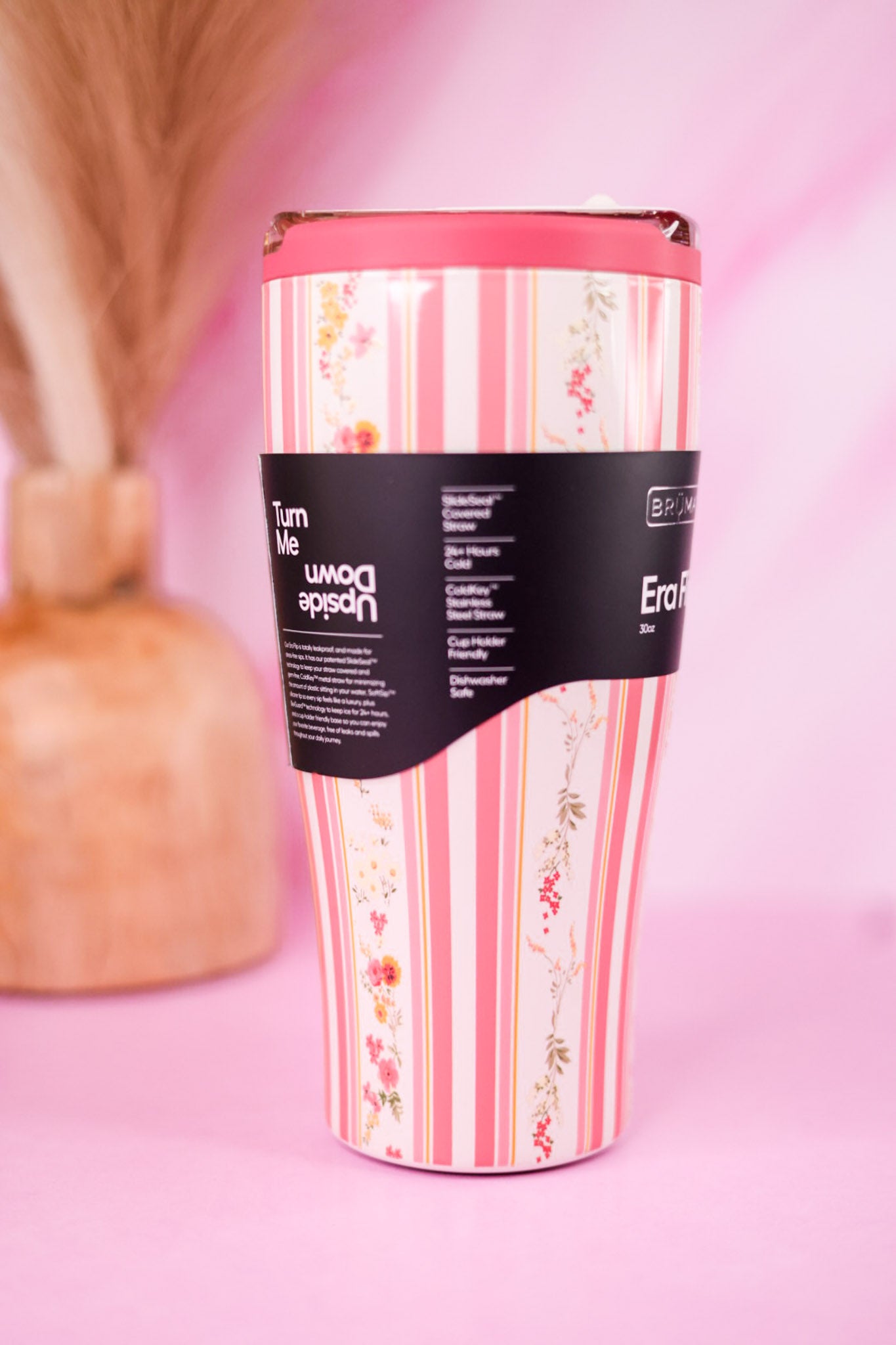 Brumate Cascading Florals 30oz Era Flip Tumbler