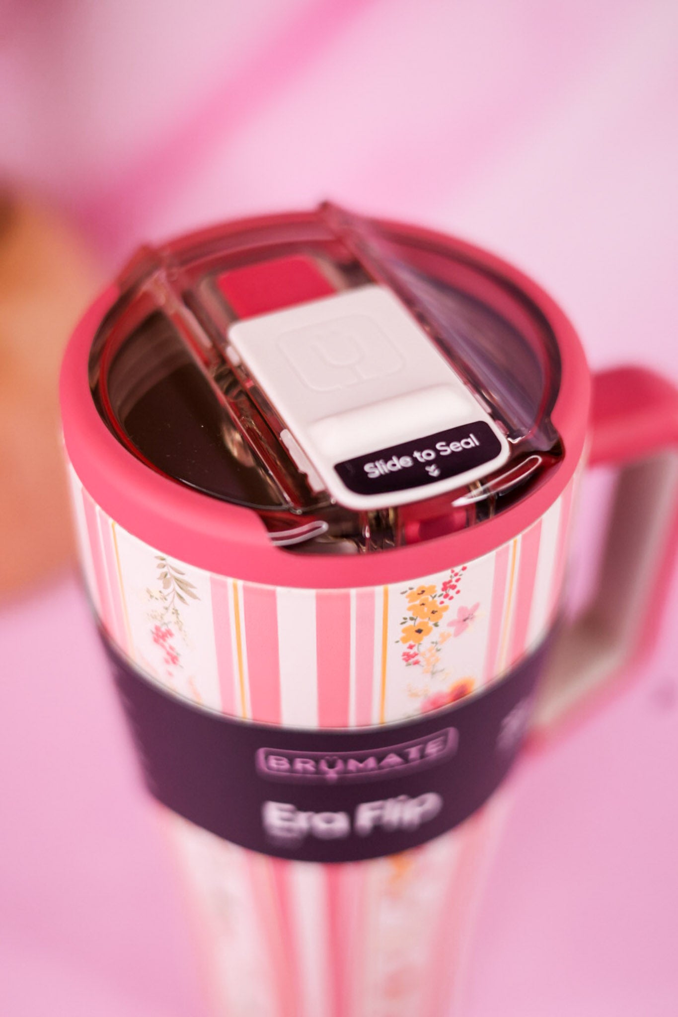 Brumate Cascading Florals 30oz Era Flip Tumbler