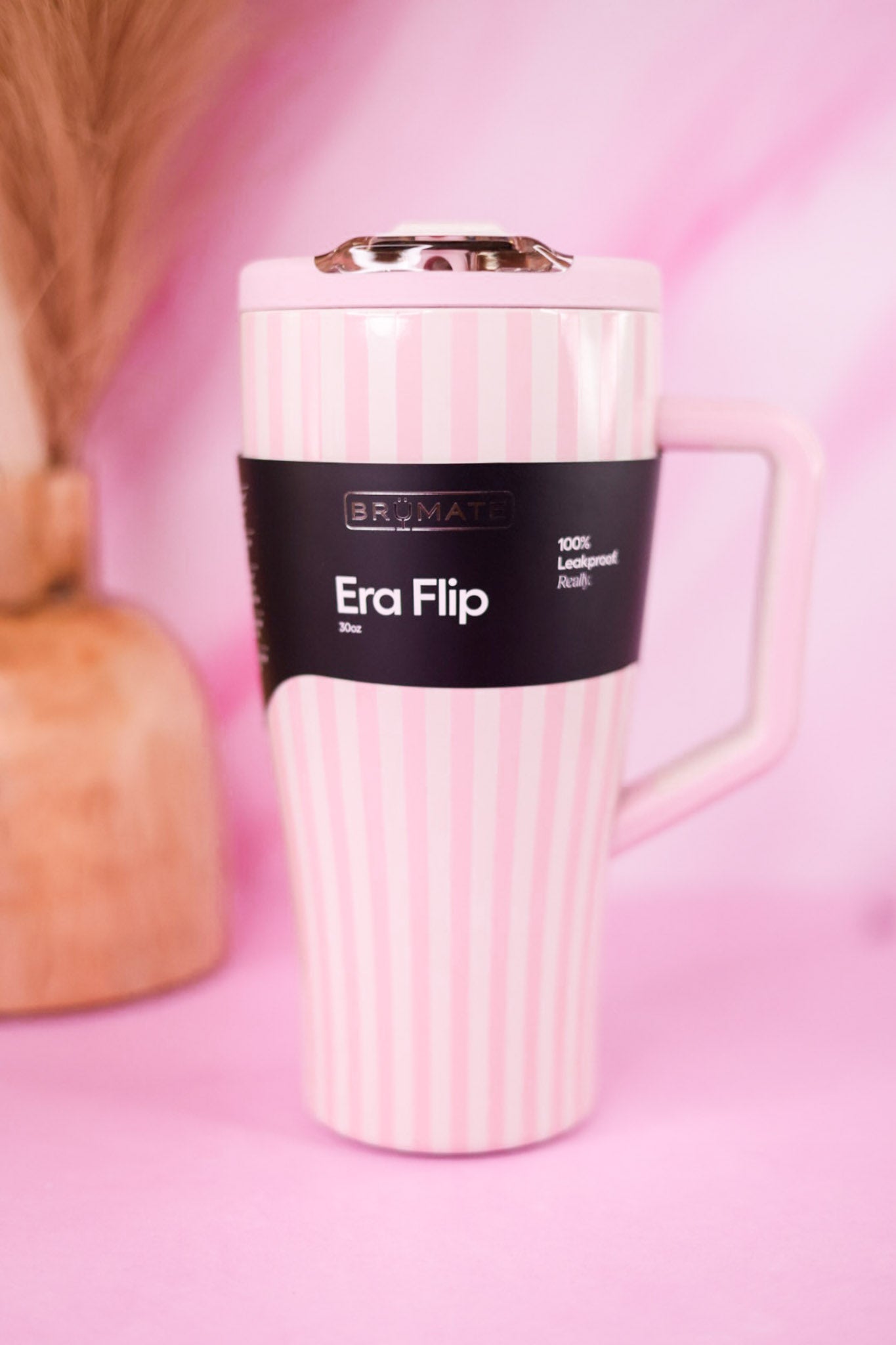Brumate Strawberries & Cream 30oz Era Flip Tumbler
