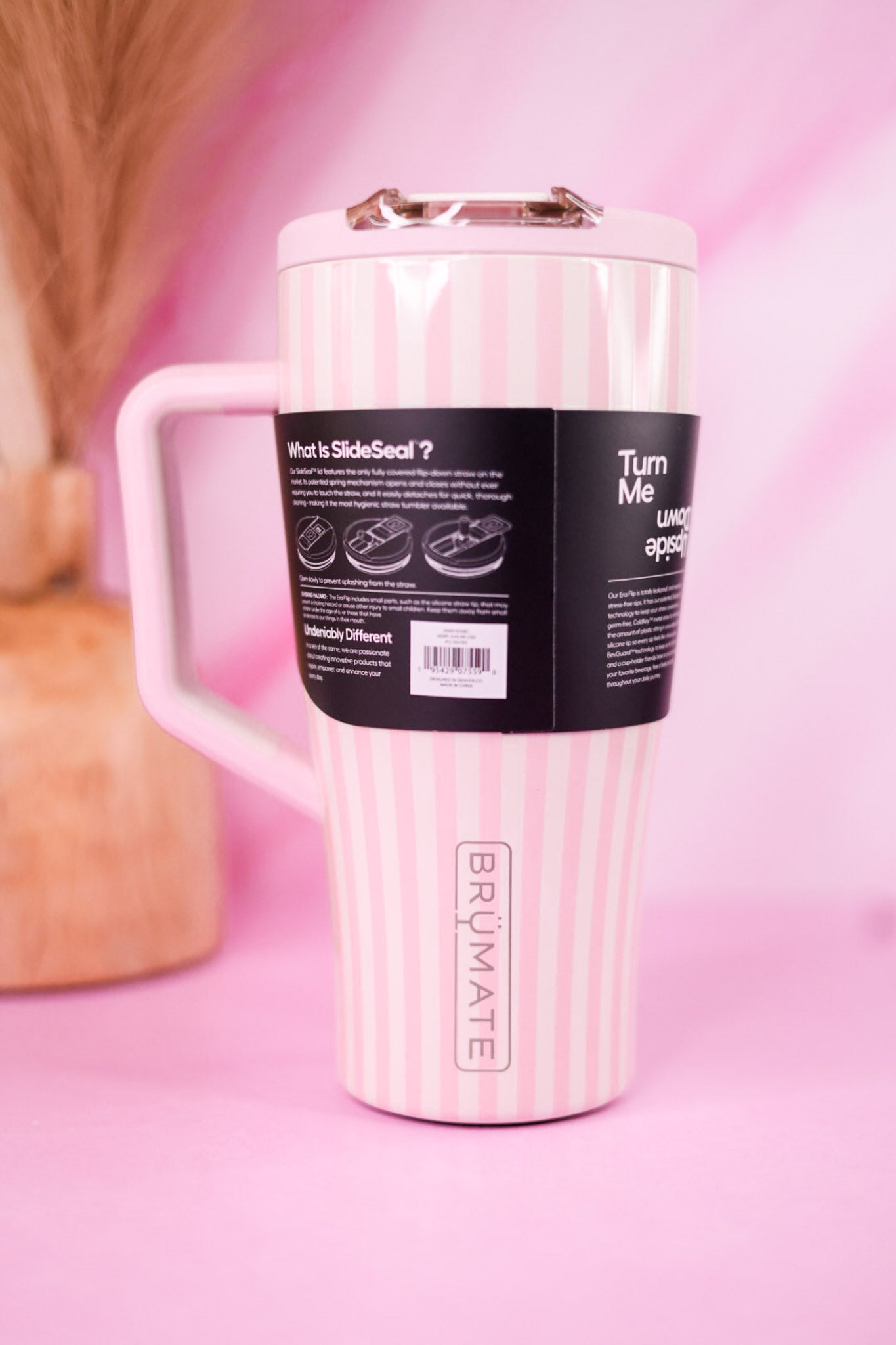 Brumate Strawberries & Cream 30oz Era Flip Tumbler