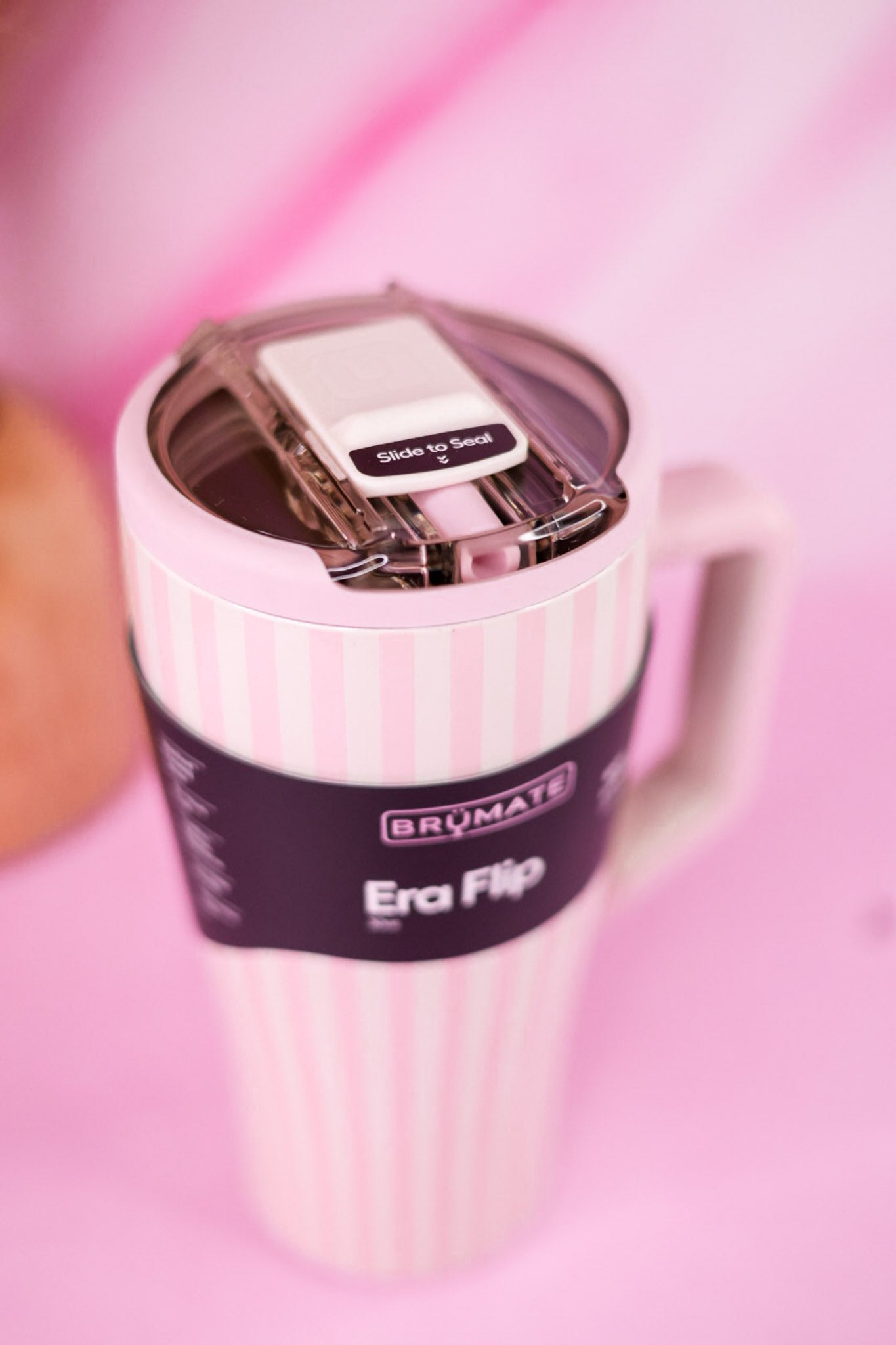 Brumate Strawberries & Cream 30oz Era Flip Tumbler