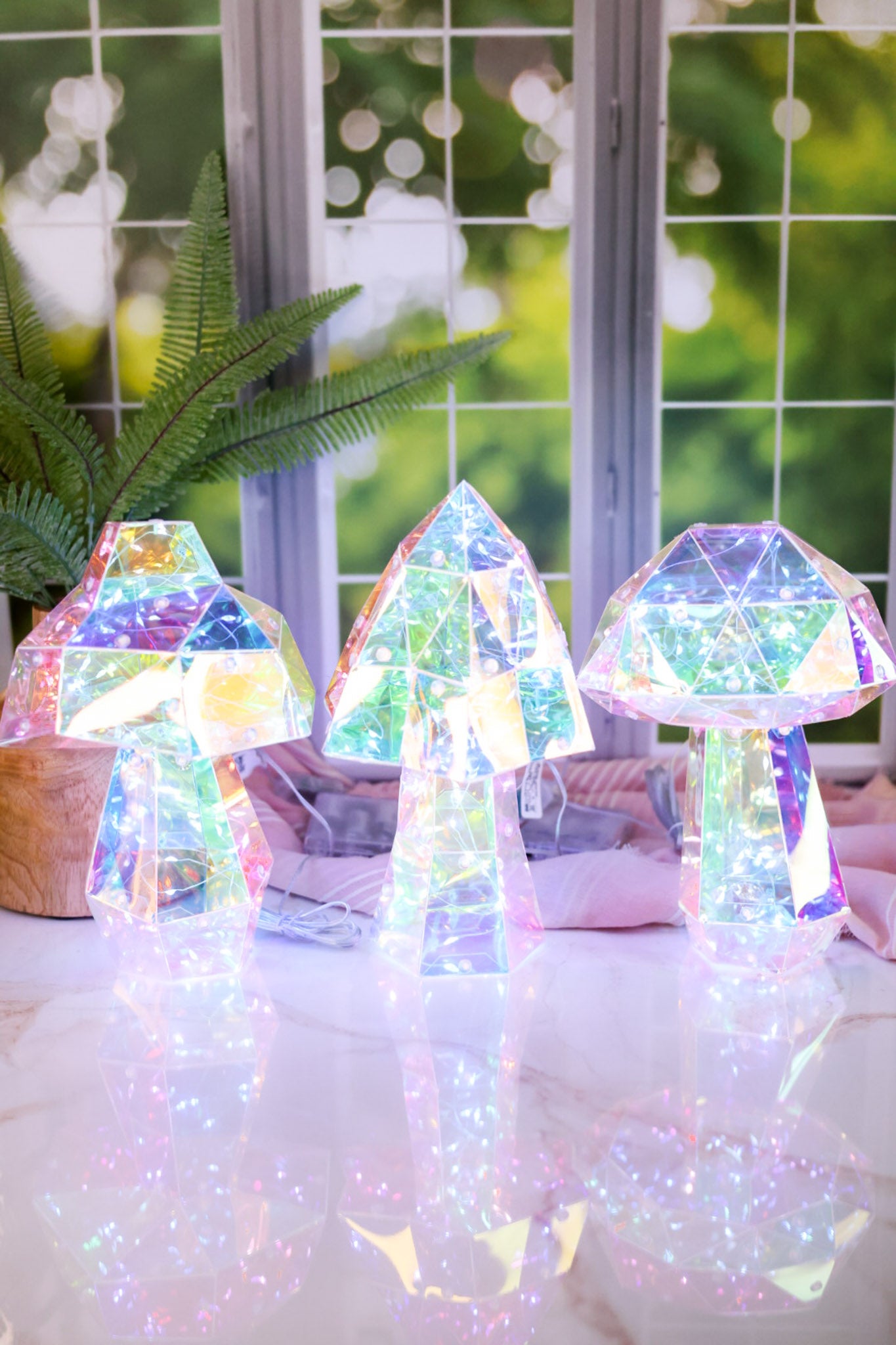 Holographic LED Mushrooms (3 Styles)