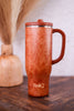 Saddle Stitch Cognac 30oz Mega Mug