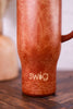Saddle Stitch Cognac 30oz Mega Mug
