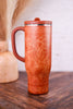 Saddle Stitch Cognac 30oz Mega Mug