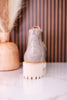 Trail Ride Light Grey Lace Up Boots
