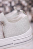 Aman 2 Silver Glitter Sneakers