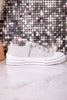 Aman 2 Silver Glitter Sneakers