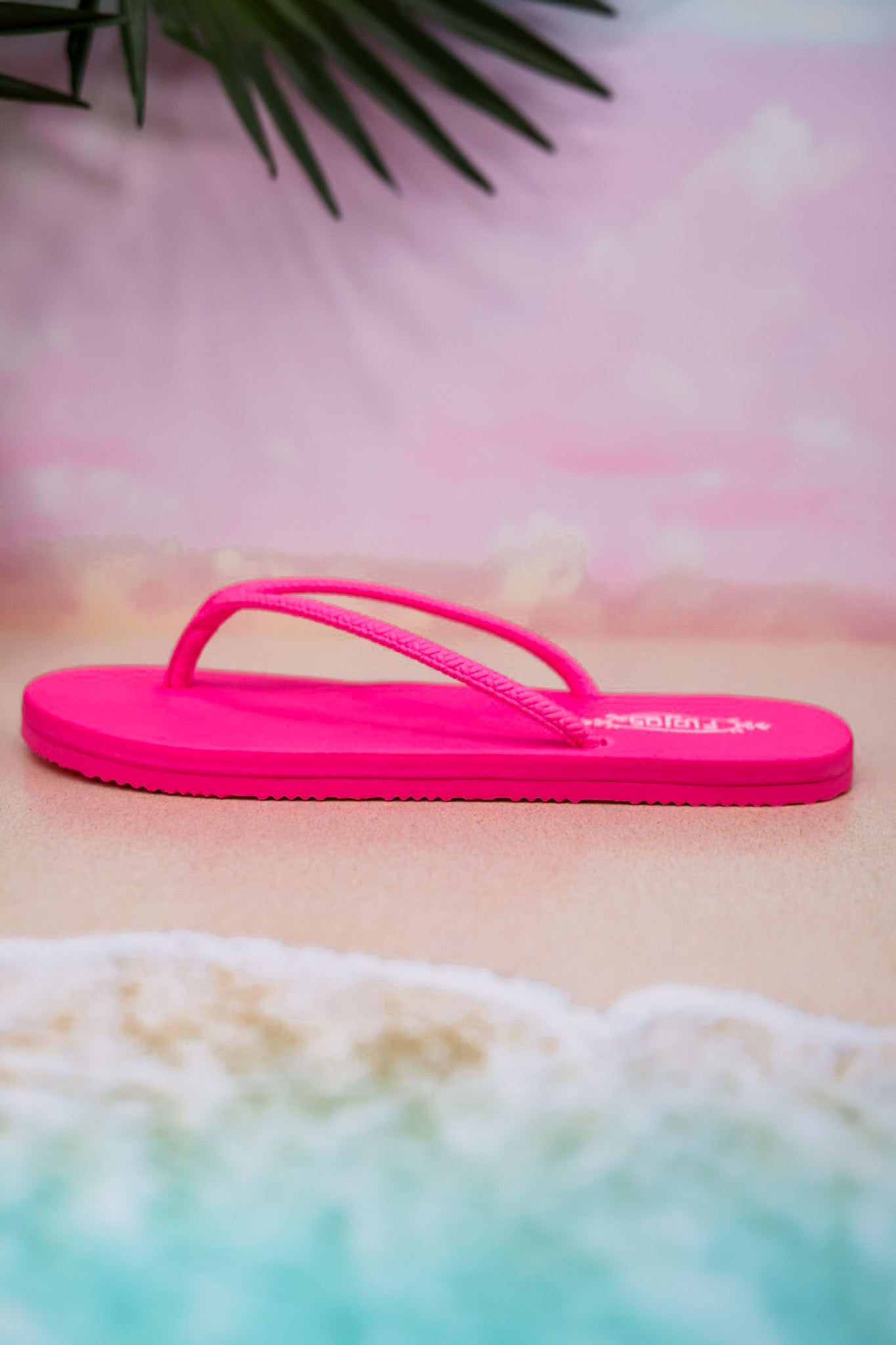 Neon Pink Fiesta Sandal