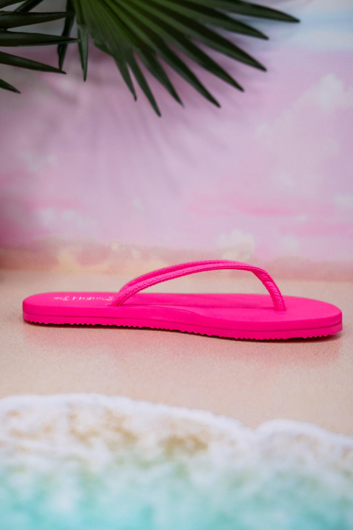 Neon Pink Fiesta Sandal