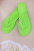 Neon Lime Fiesta Sandal