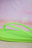 Neon Lime Fiesta Sandal