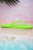 Neon Lime Fiesta Sandal