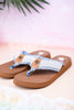 Light Denim "Nara" Sandals