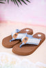 Light Denim "Nara" Sandals