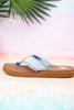 Light Denim "Nara" Sandals