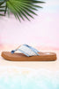 Light Denim "Nara" Sandals