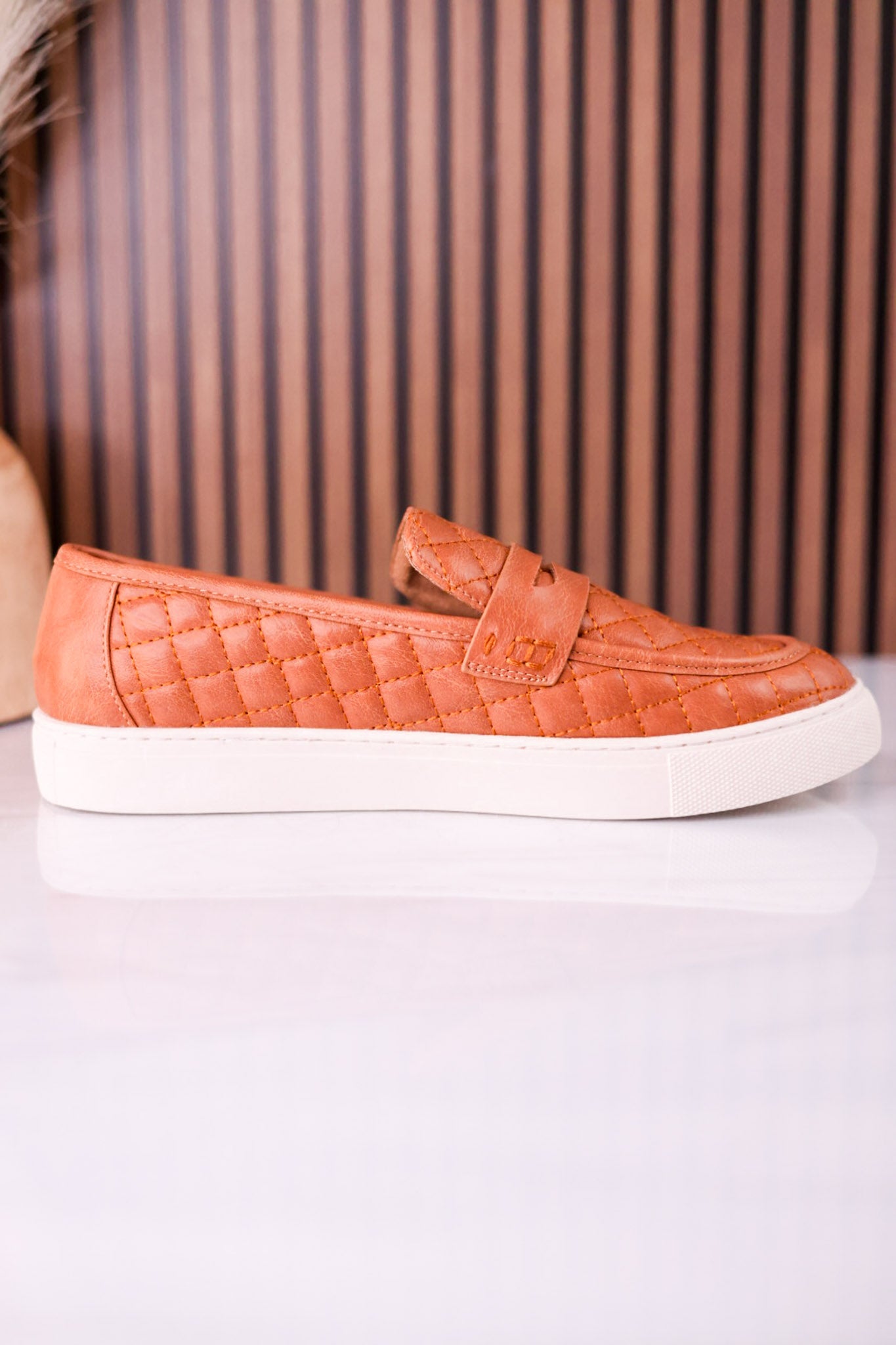 Quilty As Charged Cognac Loafers