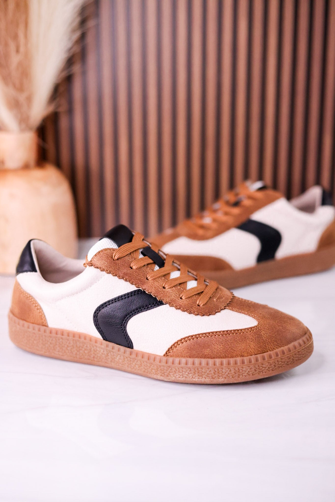 Spoiler Alert Tan Combo Sneakers