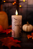 4" Ghost & Jack O' Lantern LED Votive