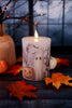 4.75" Ghost & Jack O' Lantern LED Pillar Candle