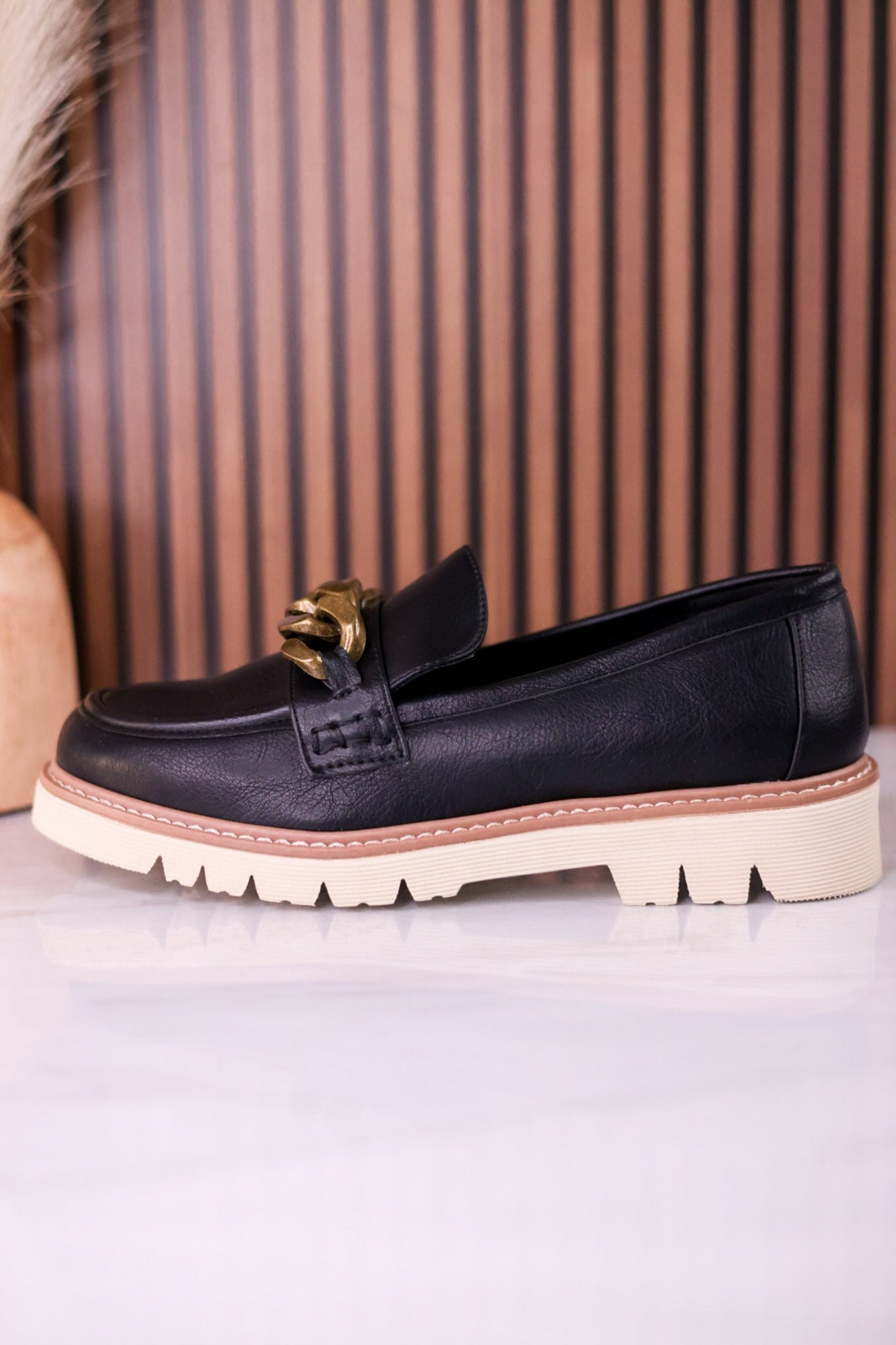Not Literally Black Loafers
