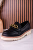 Not Literally Black Loafers