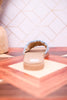 Light Denim "Fitzy" Slide Sandals