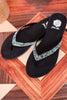 Tumbled Gemstone Turquoise "Diyah" Sandals