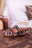 Own It Leopard Flats W/ Double Black Straps