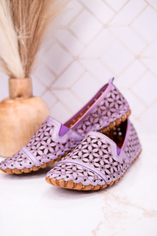 Flowerflow Classic Lavender Loafers