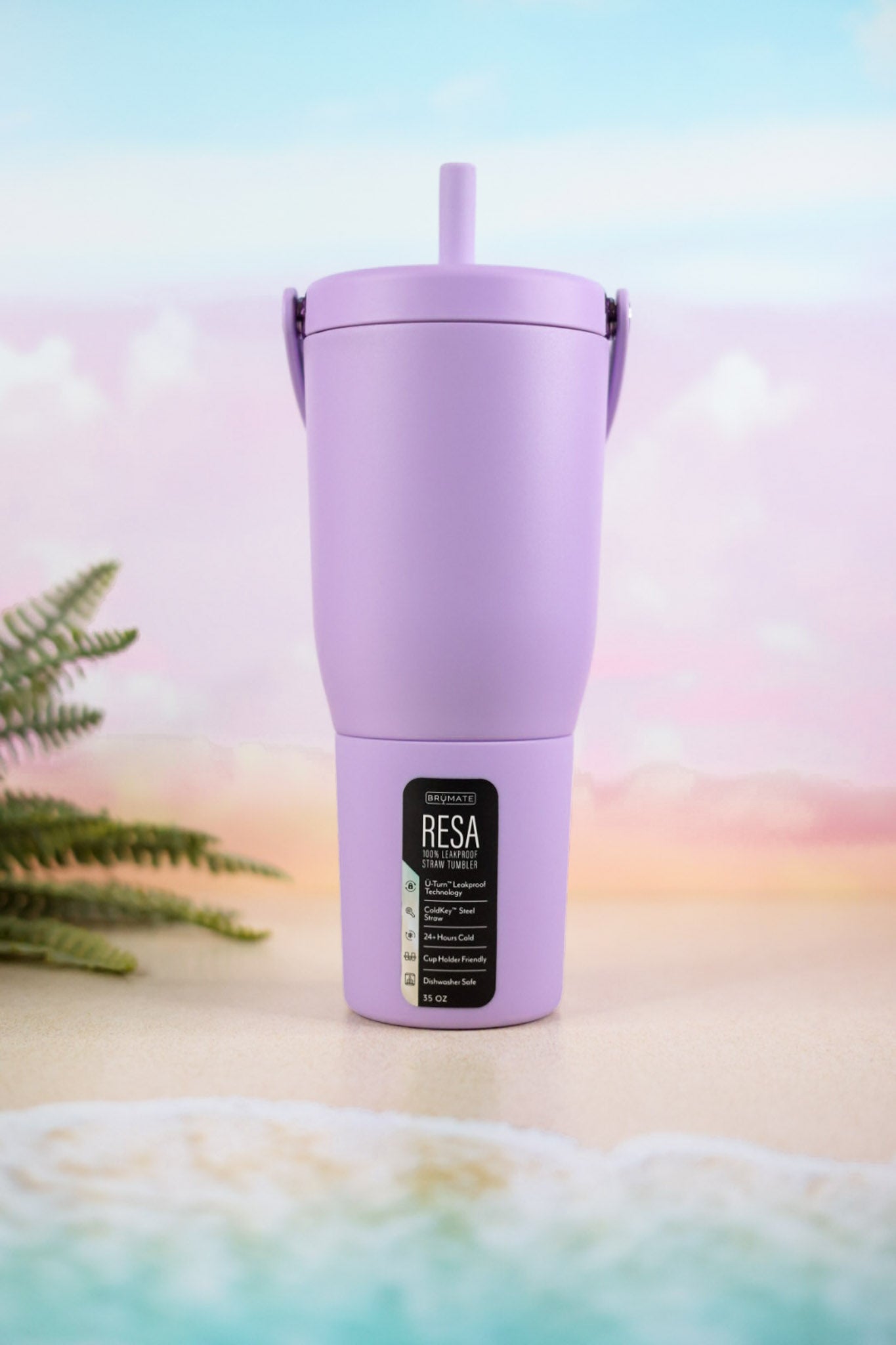 Lavender 35oz Resa Tumbler - Whiskey Skies
