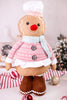 Pastel Bakery Gingerbread Stretch Leg Plush Decorations (2 Colors) FINAL SALE